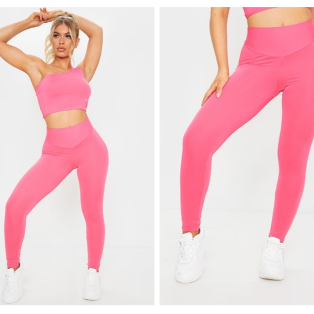 PRETTYLITTLETHING High Waisted Leggings and Top